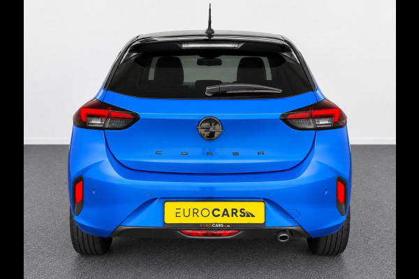 Opel Corsa 1.2 Turbo 100pk Facelift Navigatie By App Wireless Stoel en Stuurverwarming Parkeersensoren Airco Cruise Control Vertigo Black Roof  LMV Android Auto