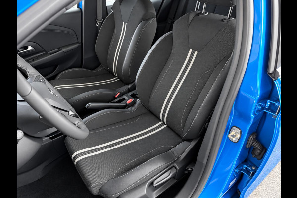 Opel Corsa 1.2 Turbo 100pk Facelift Navigatie By App Wireless Stoel en Stuurverwarming Parkeersensoren Airco Cruise Control Vertigo Black Roof  LMV Android Auto