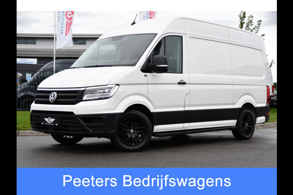 Volkswagen Crafter 35 2.0 TDI L3H3 PB Edition Adaptieve Cruise, Camera, LED, Carplay, Trekhaak, Automaat, 140pk, Sensoren, Multimedia, Uniek!