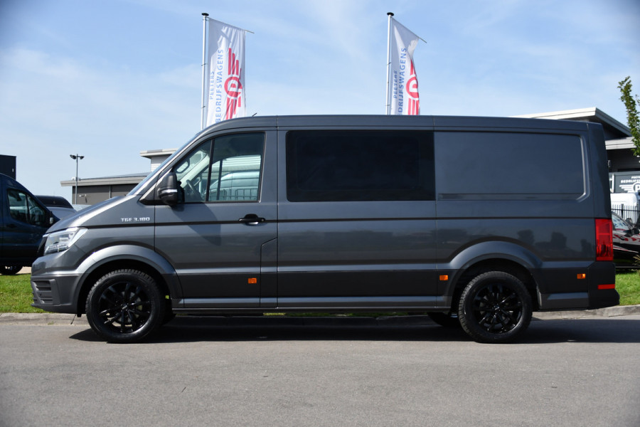 MAN TGE 3.180 35 2.0 L3H2 DC PB Edition Camera, Cruise, Carplay, LED, 177pk, Automaat, Sensoren, Multimedia, Uniek!