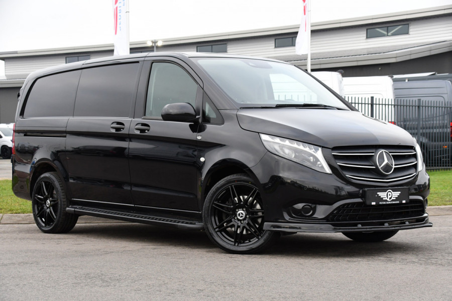 Mercedes-Benz Vito 119 CDI L2 Black Edition Camera, Cruise, Carplay, LED, Automaat, 190pk, Trekhaak, Multimedia, Sensoren, Uniek!