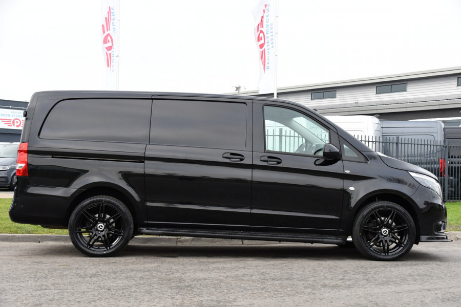 Mercedes-Benz Vito 119 CDI L2 Black Edition Camera, Cruise, Carplay, LED, Automaat, 190pk, Trekhaak, Multimedia, Sensoren, Uniek!