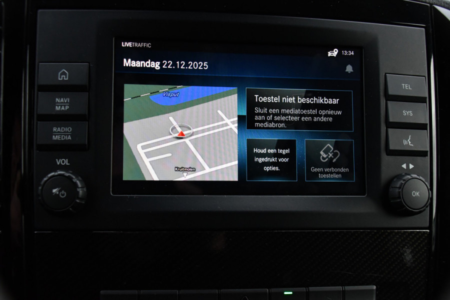 Mercedes-Benz Vito 119 CDI L2 Black Edition Camera, Cruise, Carplay, LED, Automaat, 190pk, Trekhaak, Multimedia, Sensoren, Uniek!