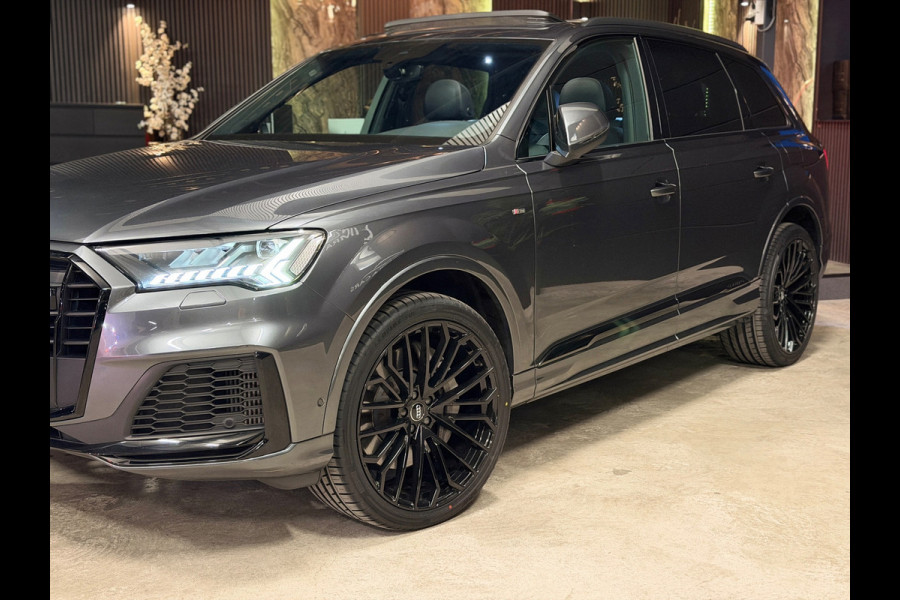 Audi Q7 55 TFSI e quattro 3X S-LINE|PANO|360|B&O|LASER|SFEER|BOMVOL!
