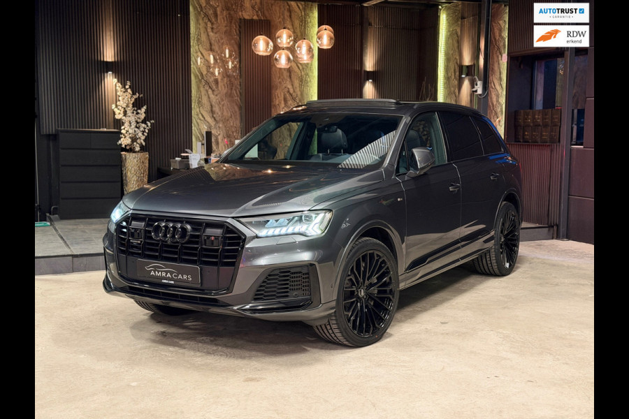 Audi Q7 55 TFSI e quattro 3X S-LINE|PANO|360|B&O|LASER|SFEER|BOMVOL!