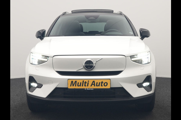 Volvo XC40 Recharge Ultimate 69 kWh 231pk Dealer O.H. | Panodak | Warmtepomp | 360 Camera | Adaptive Cruise | Harman / Kardon | Sportstoelen Memory & Verwarmd | Blis | Keyless | Pilot Assist | Apple Carplay | Stuur Verwarmd | Google Assistent &  | 20"L.M |