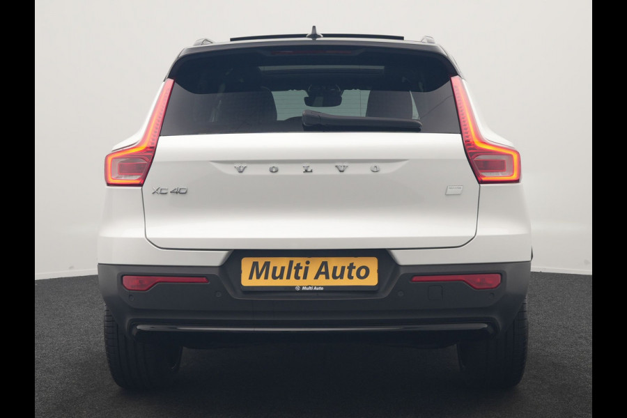 Volvo XC40 Recharge Ultimate 69 kWh 231pk Dealer O.H. | Panodak | Warmtepomp | 360 Camera | Adaptive Cruise | Harman / Kardon | Sportstoelen Memory & Verwarmd | Blis | Keyless | Pilot Assist | Apple Carplay | Stuur Verwarmd | Google Assistent &  | 20"L.M |