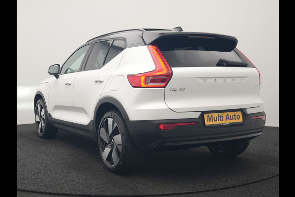 Volvo XC40 Recharge Ultimate 69 kWh 231pk Dealer O.H. | Panodak | Warmtepomp | 360 Camera | Adaptive Cruise | Harman / Kardon | Sportstoelen Memory & Verwarmd | Blis | Keyless | Pilot Assist | Apple Carplay | Stuur Verwarmd | Google Assistent &  | 20"L.M |