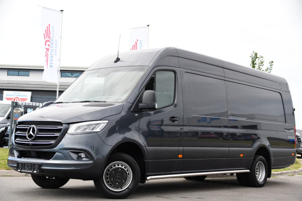 Mercedes-Benz Sprinter 519 V6 3.0 CDI L4H2 PB Edition N1, 360 Camera, Cruise, Carplay, 10,5'' Mbux, Automaat, Sensoren, 190pk, Elektrische deur, Stoelverwarming, Geveerde stoel, Uniek! 319