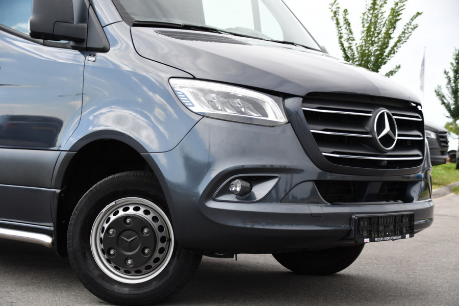 Mercedes-Benz Sprinter 519 V6 3.0 CDI L4H2 PB Edition N1, 360 Camera, Cruise, Carplay, 10,5'' Mbux, Automaat, Sensoren, 190pk, Elektrische deur, Stoelverwarming, Geveerde stoel, Uniek! 319