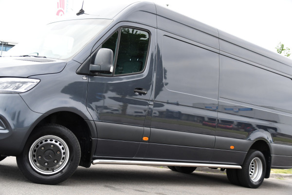 Mercedes-Benz Sprinter 519 V6 3.0 CDI L4H2 PB Edition N1, 360 Camera, Cruise, Carplay, 10,5'' Mbux, Automaat, Sensoren, 190pk, Elektrische deur, Stoelverwarming, Geveerde stoel, Uniek! 319