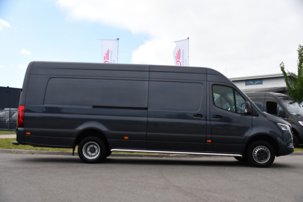 Mercedes-Benz Sprinter 519 V6 3.0 CDI L4H2 PB Edition N1, 360 Camera, Cruise, Carplay, 10,5'' Mbux, Automaat, Sensoren, 190pk, Elektrische deur, Stoelverwarming, Geveerde stoel, Uniek! 319