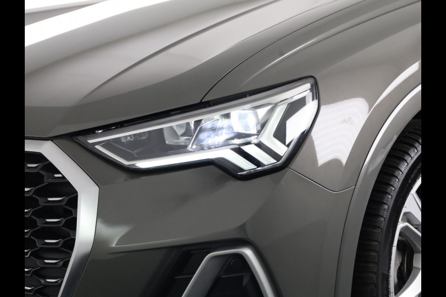 Audi Q3 Sportback 35 TFSI S Edition 150pk | Parkeer pakket | Apple Carplay/Android Auto | Climate control | Full-LED koplampen | Navigatiesysteem full map + hard disk | S Line exterieur en interieur | Lichtmetalen velgen 10-spaaks 19" | Voorstoelen verwarmd