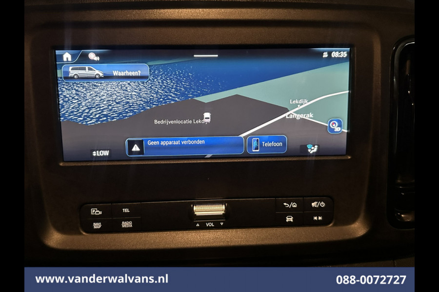 Mercedes-Benz Vito 116 CDI 164pk L2H1 2025 Model Euro6 Airco | XL MBUX | Camera | Navigatie | Cruisecontrol Stoelverwarming, Parkeersensoren, Bijrijdersbank