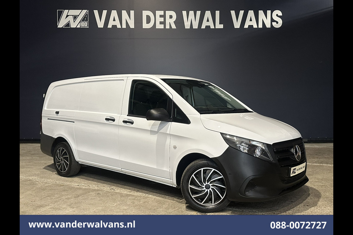 Mercedes-Benz Vito 116 CDI 164pk L2H1 2025 Model Euro6 Airco | XL MBUX | Camera | Navigatie | Cruisecontrol Stoelverwarming, Parkeersensoren, Bijrijdersbank