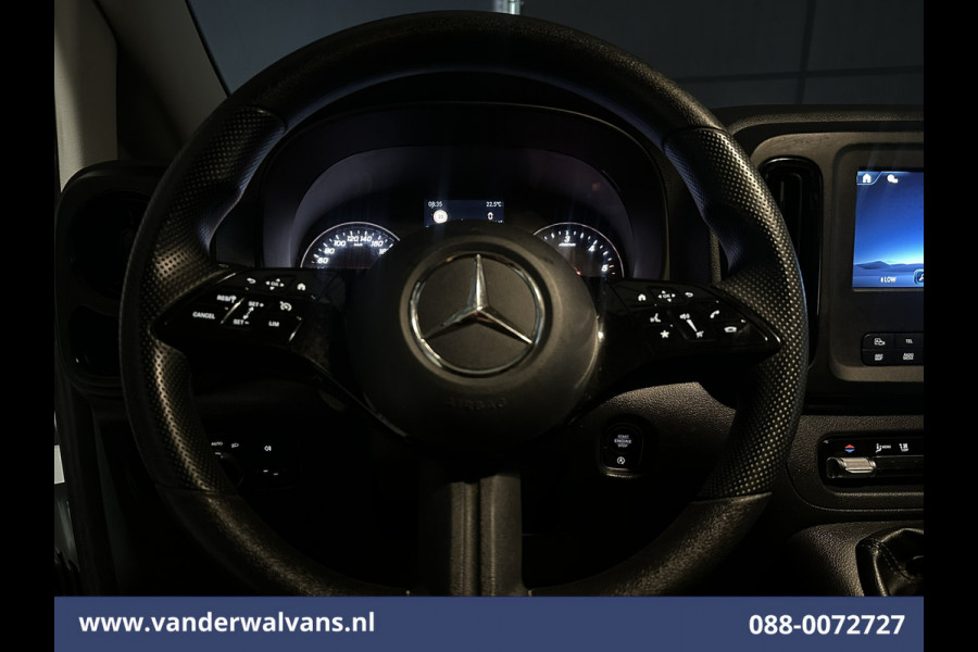 Mercedes-Benz Vito 116 CDI 164pk L2H1 2025 Model Euro6 Airco | XL MBUX | Camera | Navigatie | Cruisecontrol Stoelverwarming, Parkeersensoren, Bijrijdersbank