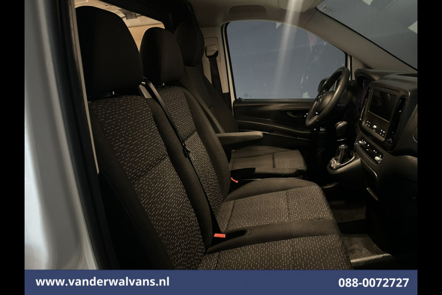 Mercedes-Benz Vito 116 CDI 164pk L2H1 2025 Model Euro6 Airco | XL MBUX | Camera | Navigatie | Cruisecontrol Stoelverwarming, Parkeersensoren, Bijrijdersbank