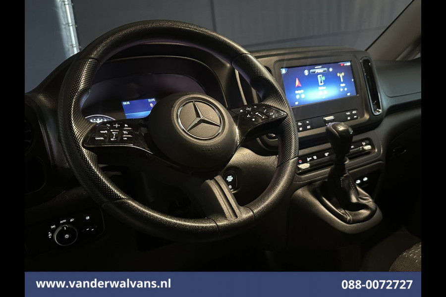 Mercedes-Benz Vito 116 CDI 164pk L2H1 2025 Model Euro6 Airco | XL MBUX | Camera | Navigatie | Cruisecontrol Stoelverwarming, Parkeersensoren, Bijrijdersbank