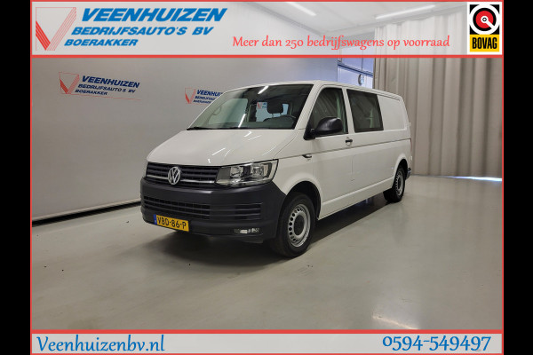 Volkswagen Transporter 2.0TDI L2/H1 Dubbele Cabine Euro 6!