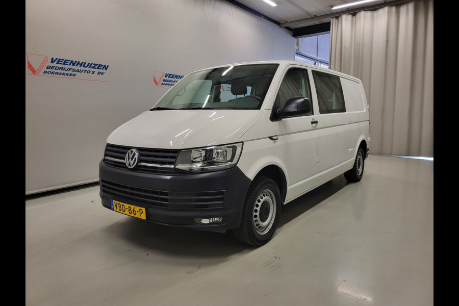 Volkswagen Transporter 2.0TDI L2/H1 Dubbele Cabine Euro 6!