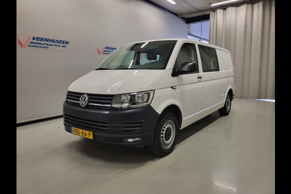 Volkswagen Transporter 2.0TDI L2/H1 Dubbele Cabine Euro 6!