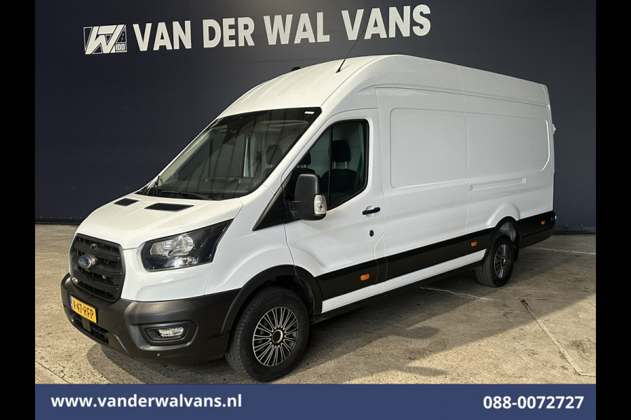 Ford Transit 2.0 TDCI 130pk L4H3 Euro6 Airco | Camera | Cruisecontrol | Verwarmde voorruit | Parkeersensoren, Bijrijdersbank
