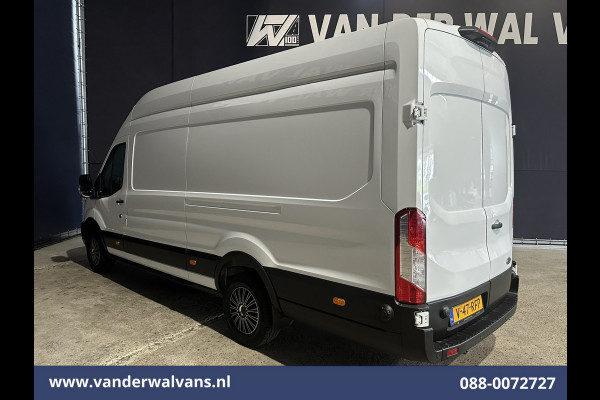 Ford Transit 2.0 TDCI 130pk L4H3 Euro6 Airco | Camera | Cruisecontrol | Verwarmde voorruit | Parkeersensoren, Bijrijdersbank