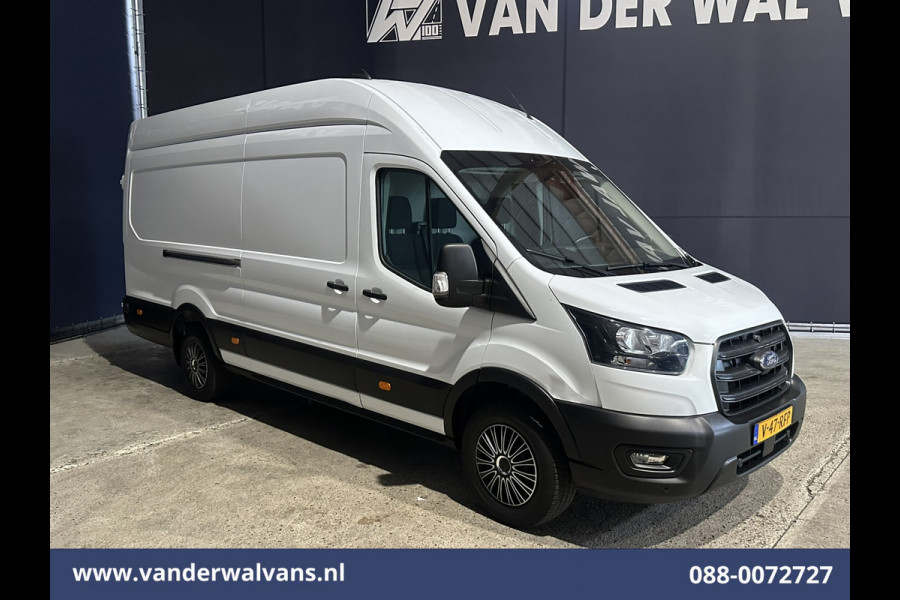 Ford Transit 2.0 TDCI 130pk L4H3 Euro6 Airco | Camera | Cruisecontrol | Verwarmde voorruit | Parkeersensoren, Bijrijdersbank