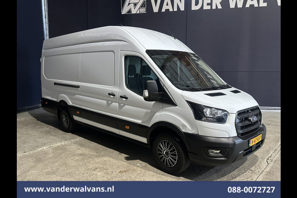 Ford Transit 2.0 TDCI 130pk L4H3 Euro6 Airco | Camera | Cruisecontrol | Verwarmde voorruit | Parkeersensoren, Bijrijdersbank