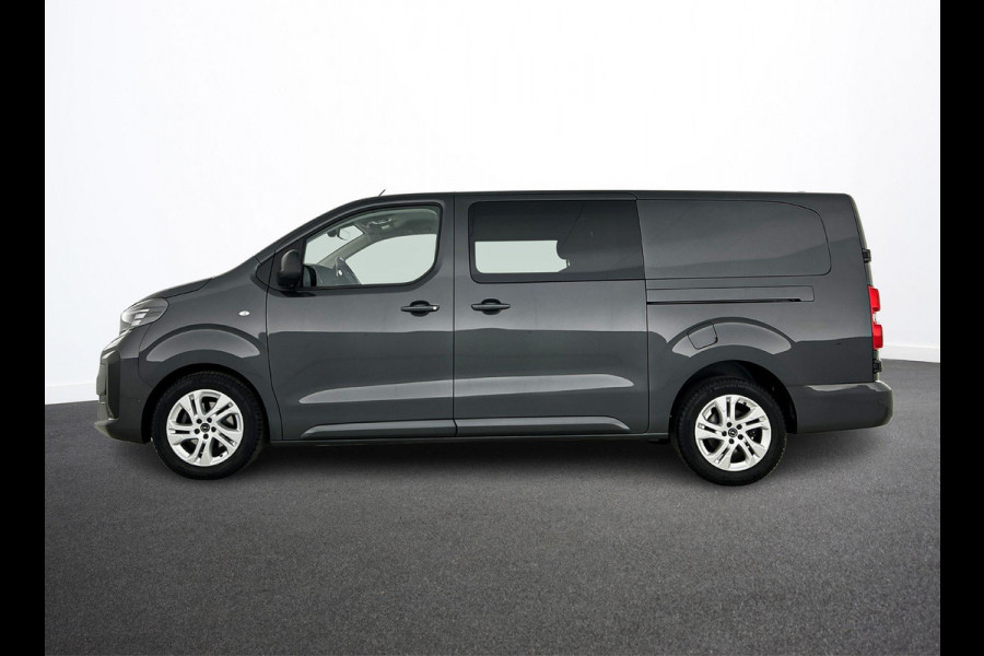 Opel Vivaro 2.0 180PK L3 Automaat Dubbele Cabine 2 schuifdeuren Android Auto/Apple CarPlay Navigatie Keyless Entry&Start Climate Control Camera Cruise Control Houten afwerking laadruimte Trekhaak lichtmetalen velgen