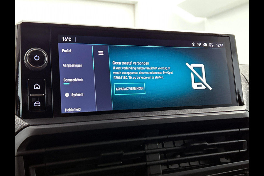 Opel Vivaro 2.0 180PK L3 Automaat Dubbele Cabine 2 schuifdeuren Android Auto/Apple CarPlay Navigatie Keyless Entry&Start Climate Control Camera Cruise Control Houten afwerking laadruimte Trekhaak lichtmetalen velgen