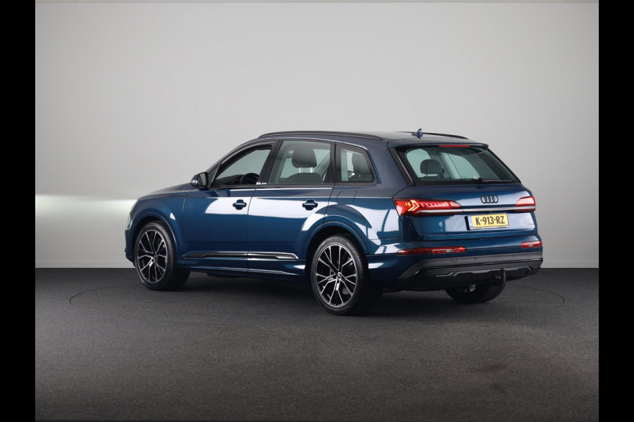 Audi Q7 55 TFSI e quattro Pro Line 367pk | Trekhaak | Parkeerkcamera | Elektrisch verstelbare voorstoelen | 21 inch Lichtmetalen velgen