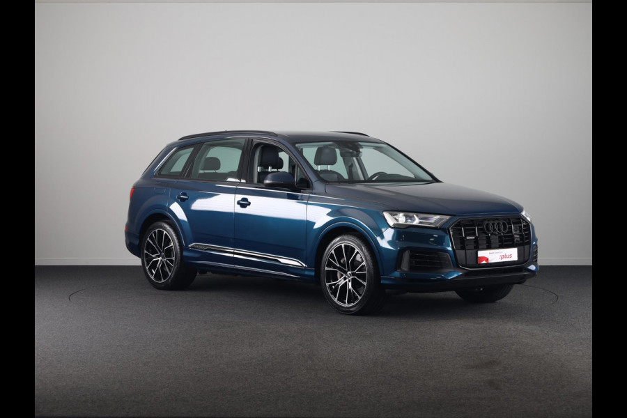 Audi Q7 55 TFSI e quattro Pro Line 367pk | Trekhaak | Parkeerkcamera | Elektrisch verstelbare voorstoelen | 21 inch Lichtmetalen velgen