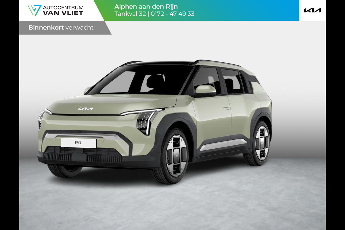 Kia EV3 Plus 58.3 kWh | Actieprijs* | Navi. | Clima. | Adapt. Cruise. | Parkeersensoren | Dodehoekassistentie | Stoel&Stuur Verwarming