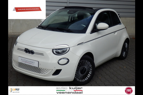 Fiat 500E Icon 42 kWh | Cabrio | Camera | Chroompakket |