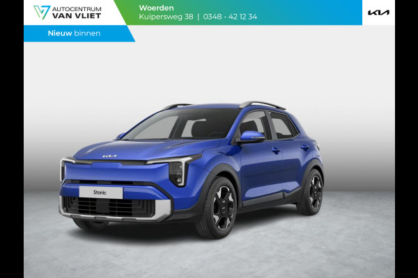 Kia Stonic 1.0 T-GDi MHEV DynamicPlusLine | Navi. | Clima. | Parkeersensoren | Stoel&Stuur Verwarming | Privacy Glass