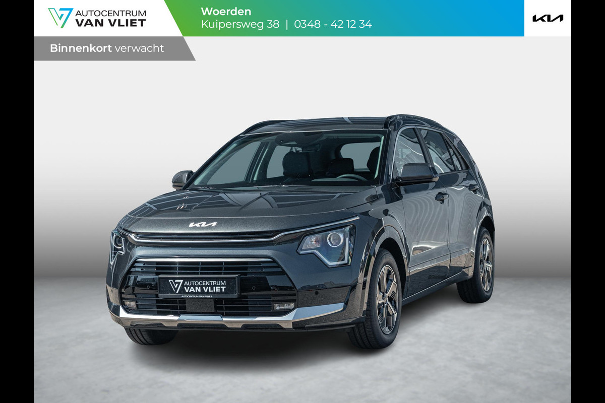 Kia Niro 1.6 GDi Hybrid DynamicLine | Actieprijs* | Navi. | Clima. | Adapt. Cruise. | Achteruitrijcamera | Parkeersensoren | Dakrails