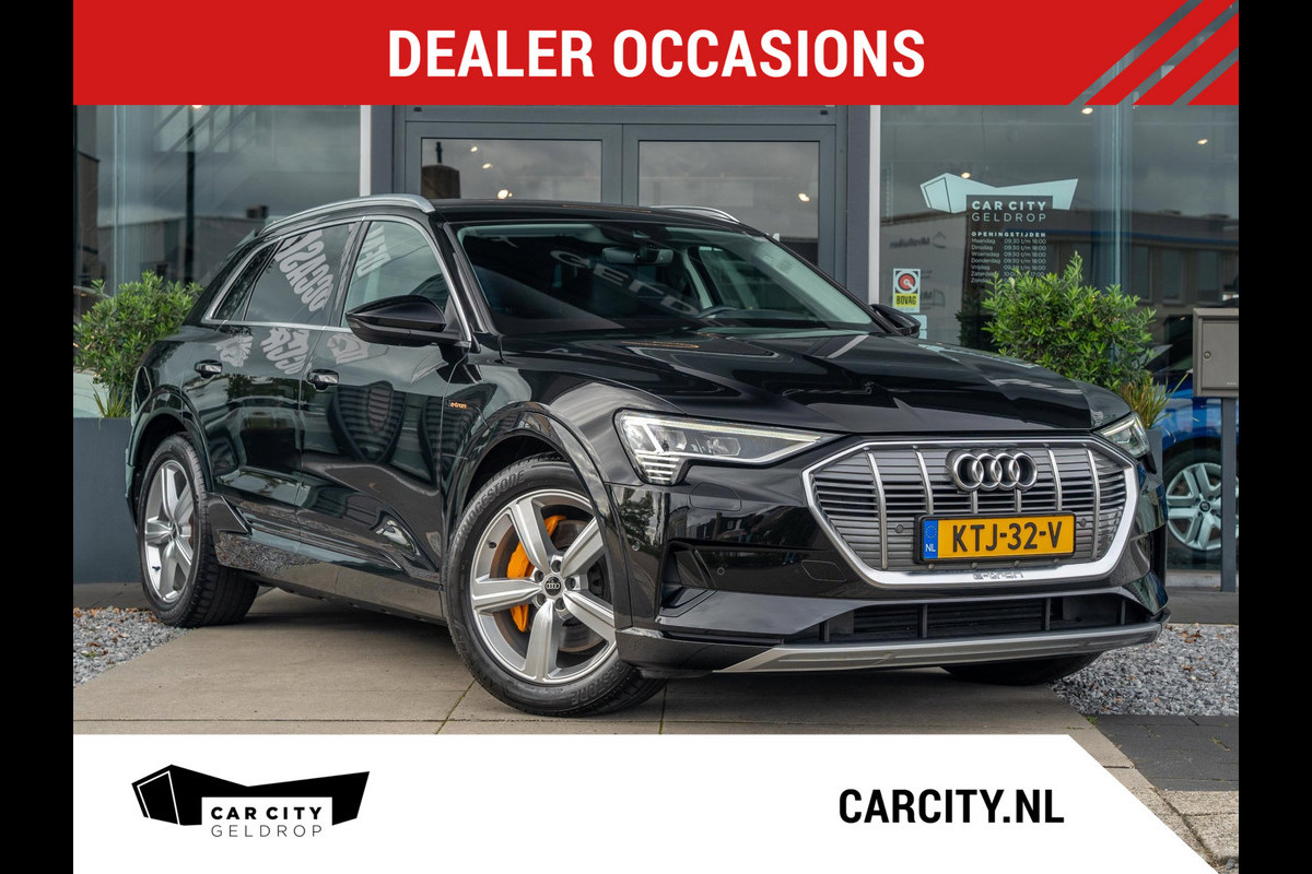 Audi e-tron 55 quattro 408pk Advanced 95 kWh / Fabrieksgarantie 01-2028 / Trekhaak / Nightvision