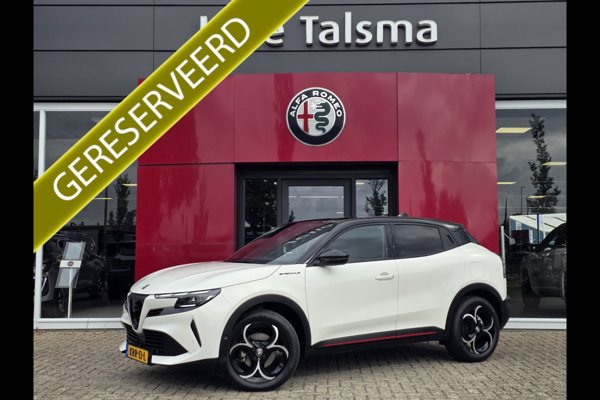 Alfa Romeo junior 1.2 Turbo Hybrid Ibrida Speciale | Stoelverwarming\Massage | Camera | Pack techno | Electrische kofferklep | Camera achter | App