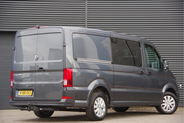 Volkswagen Crafter 2.0 TDI L3H2(L2H1) 177PK AUT. DC-6P, CAMERA, TREKHAAK, CRUISE, CARPLAY, AIRCO, PARKEERSENSOREN, DUBBELE CABINE, DUBBEL CABINE, N