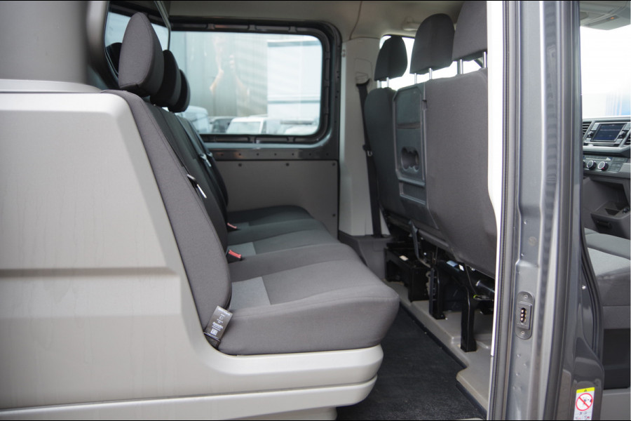 Volkswagen Crafter 2.0 TDI L3H2(L2H1) 177PK AUT. DC-6P, CAMERA, TREKHAAK, CRUISE, CARPLAY, AIRCO, PARKEERSENSOREN, DUBBELE CABINE, DUBBEL CABINE, N