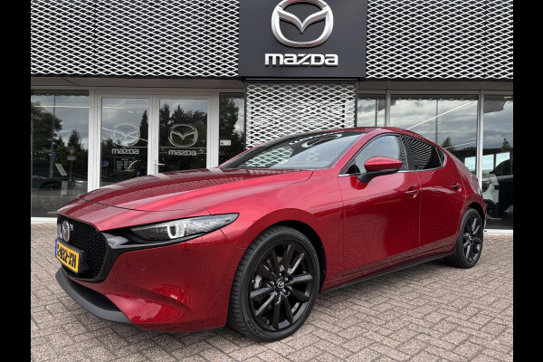 Mazda 3 2.0 e-SkyActiv-X M Hybrid 186 Luxury AFNEEMBARE TREKHAAK | BOSE | LEDER |