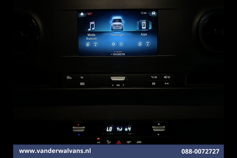 Mercedes-Benz Sprinter 315 CDI 150pk L3H2 Euro6 Airco | Camera | Apple Carplay | Chauffeursstoel Android Auto, Parkeersensoren, 270 Graden Achterdeuren, Bijrijdersbank