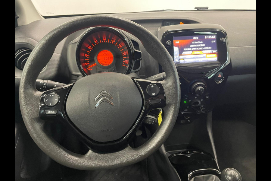 Citroën C1 1.0 VTi Feel | Airco | Navigatie | Apple Carplay/Android Auto | Achteruitrij camera | Leder | MF stuurwiel