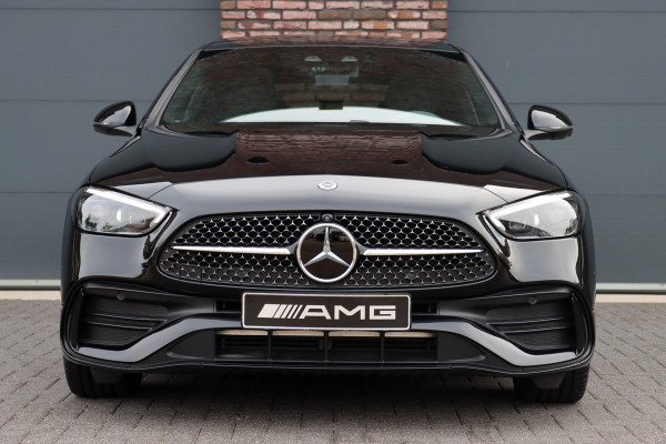 Mercedes-Benz C-Klasse 400 e 4MATIC AMG Line | Distronic+ | Panoramadak | Nappa Leder | Burmester | Memory | Digital Light | HUD | Verwarmd Stuurwiel | Keyless Go | Surround Camera |