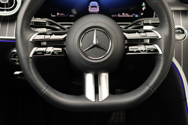 Mercedes-Benz C-Klasse 400 e 4MATIC AMG Line | Distronic+ | Panoramadak | Nappa Leder | Burmester | Memory | Digital Light | HUD | Verwarmd Stuurwiel | Keyless Go | Surround Camera |