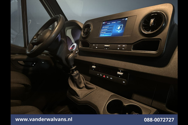 Mercedes-Benz Sprinter 315 CDI 150pk L3H2 Euro6 Airco | Camera | Apple Carplay | Chauffeursstoel Cruisecontrol, Android Auto, Stoelverwarming, 270 Graden Achterdeuren, Bijrijdersbank