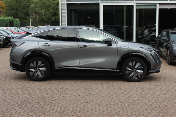 Nissan ARIYA Advance 66 kWh / SoH 97,4% / Trekhaak / 360Camera / Keyless / Sfeerverlichting / 19'' / CarPlay / Stoel+Stuurverwarming / Dodehoek / DAB / ACC