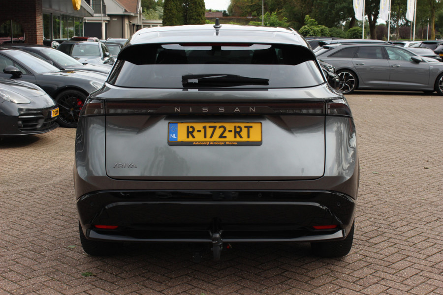 Nissan ARIYA Advance 66 kWh / SoH 97,4% / Trekhaak / 360Camera / Keyless / Sfeerverlichting / 19'' / CarPlay / Stoel+Stuurverwarming / Dodehoek / DAB / ACC