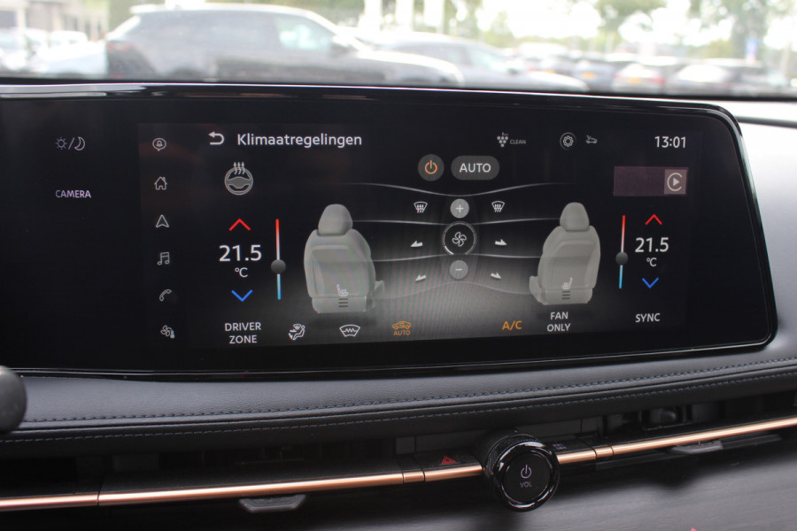 Nissan ARIYA Advance 66 kWh / SoH 97,4% / Trekhaak / 360Camera / Keyless / Sfeerverlichting / 19'' / CarPlay / Stoel+Stuurverwarming / Dodehoek / DAB / ACC